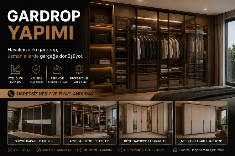 İzmir Gardrop Yapımı